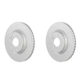 Set of 2 Bosch QuietCast Front Disc Brake Rotors for Elantra Sonata K5