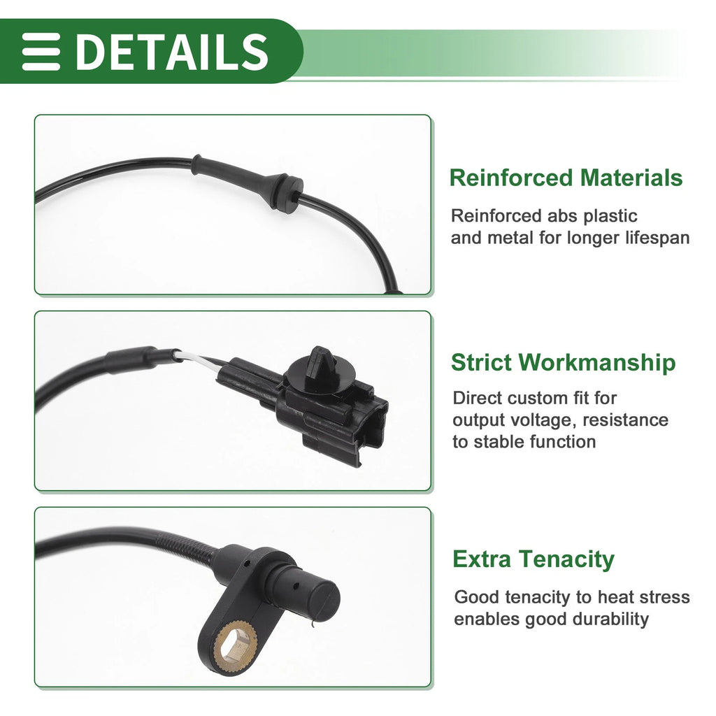 ABS Wheel Speed Sensor No. 479011JY0A for Nissan Tiida C11 (2007–2013)