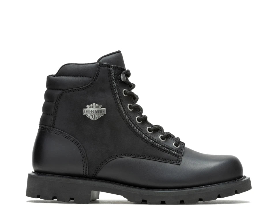 Clarkson 5" Black Casual Leather Boots for Harley-Davidson (D93862)