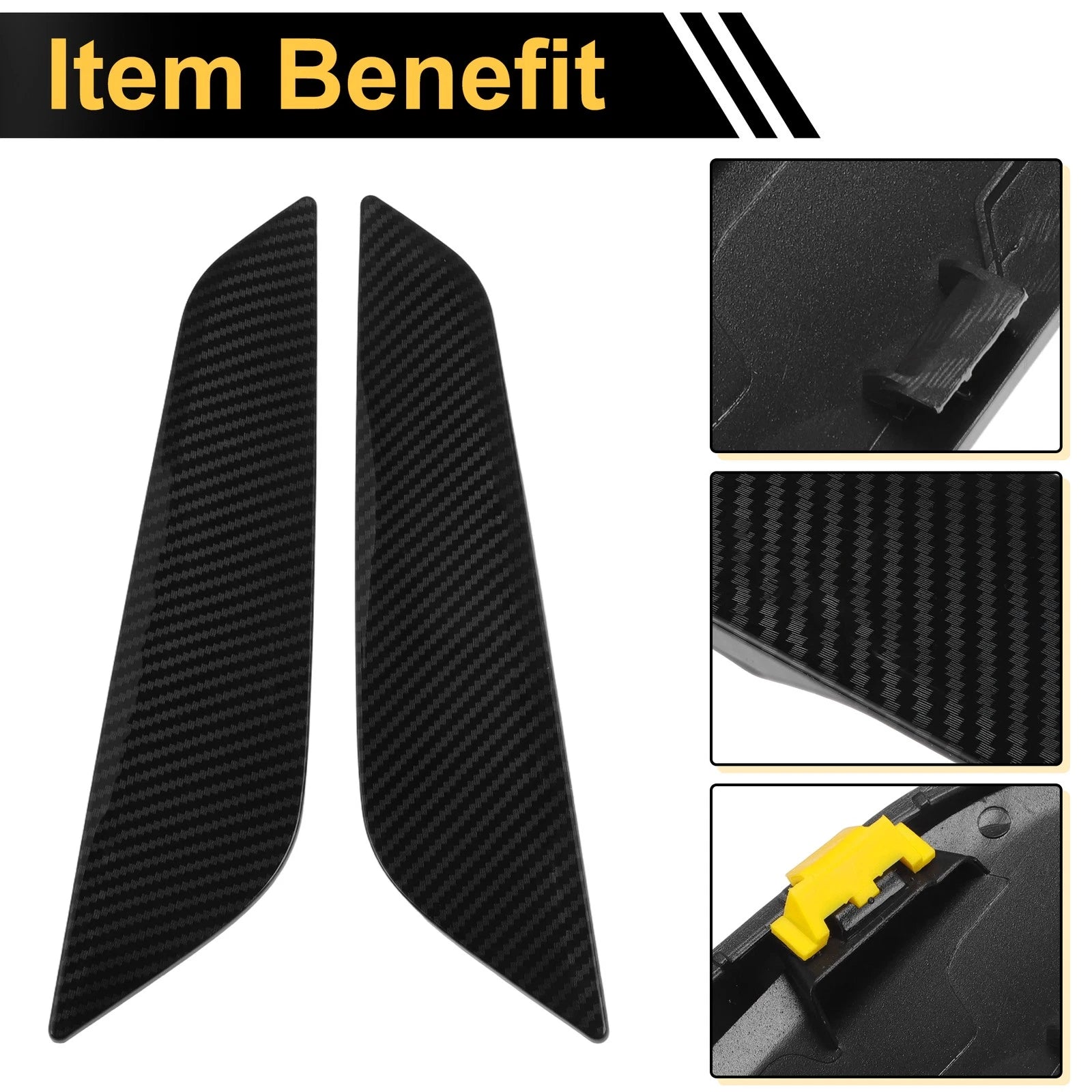 Air Flow Fender Vent Cover Trim for BMW 5 Series G30/G31 (2017–2023) 1 Pair