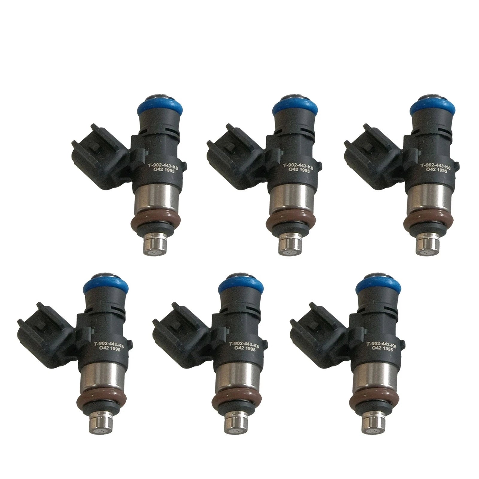 Set of 6 Fuel Injectors for Ford F-150, Expedition, Lincoln Navigator (2017–2020)