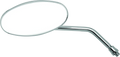 Adjustable Oval Mirror 10mm for Motorcycles and Powersports Vehicles