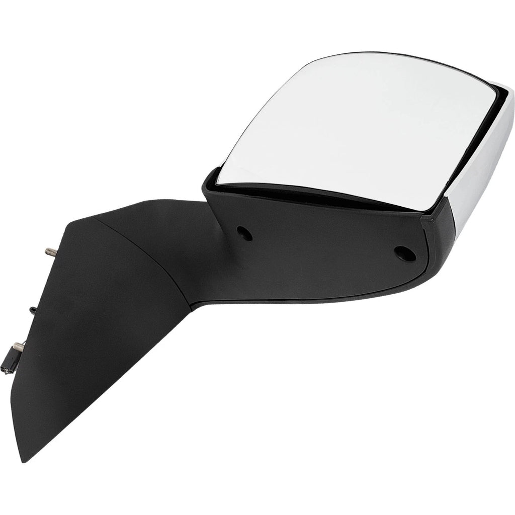 Passenger Side Mirror for Volvo VNL (2004–2014) Manual Adjust Heated Chrome