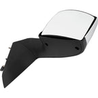 Passenger Side Mirror for Volvo VNL (2004–2014) Manual Adjust Heated Chrome