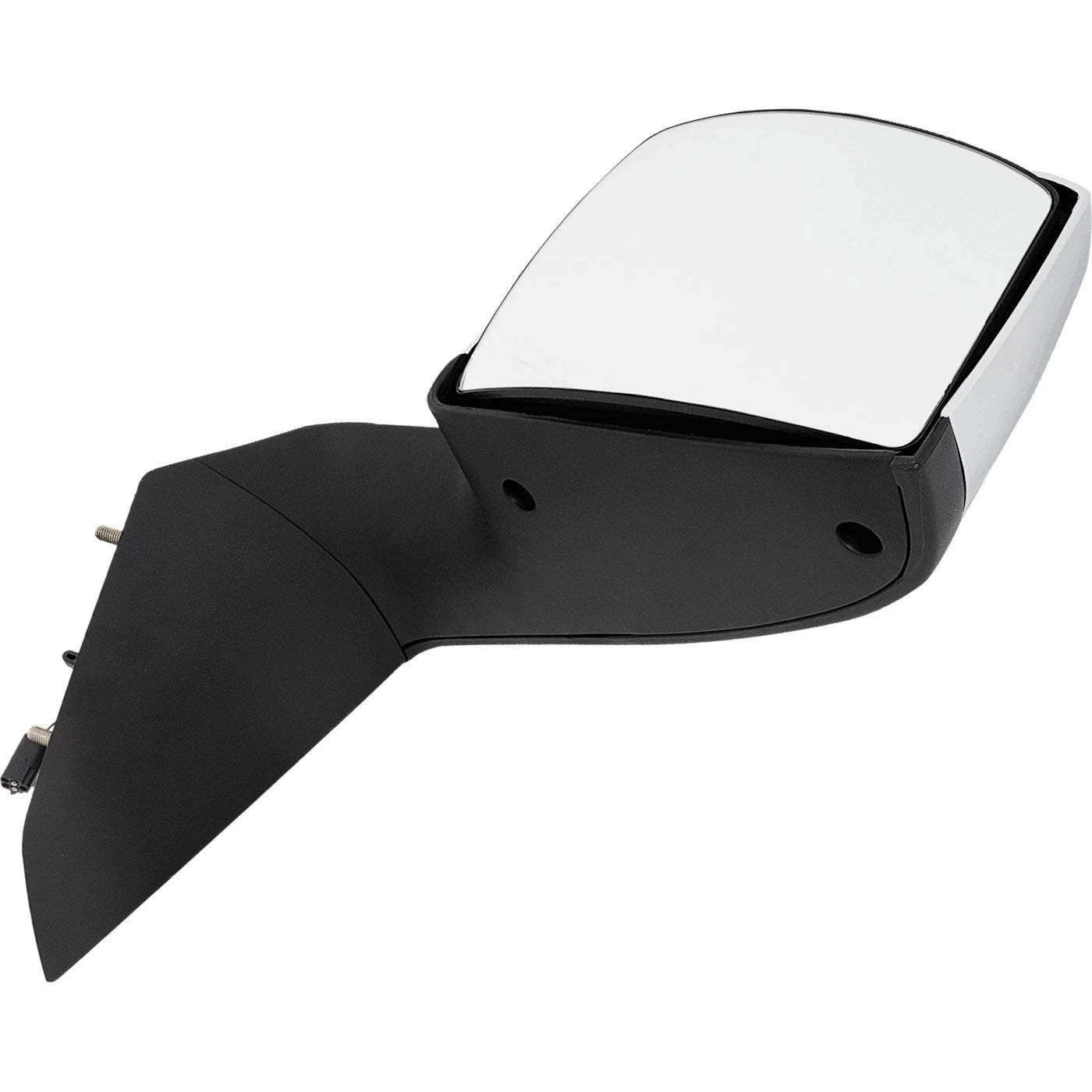 Passenger Side Mirror for Volvo VNL (2004–2014) Manual Adjust Heated Chrome