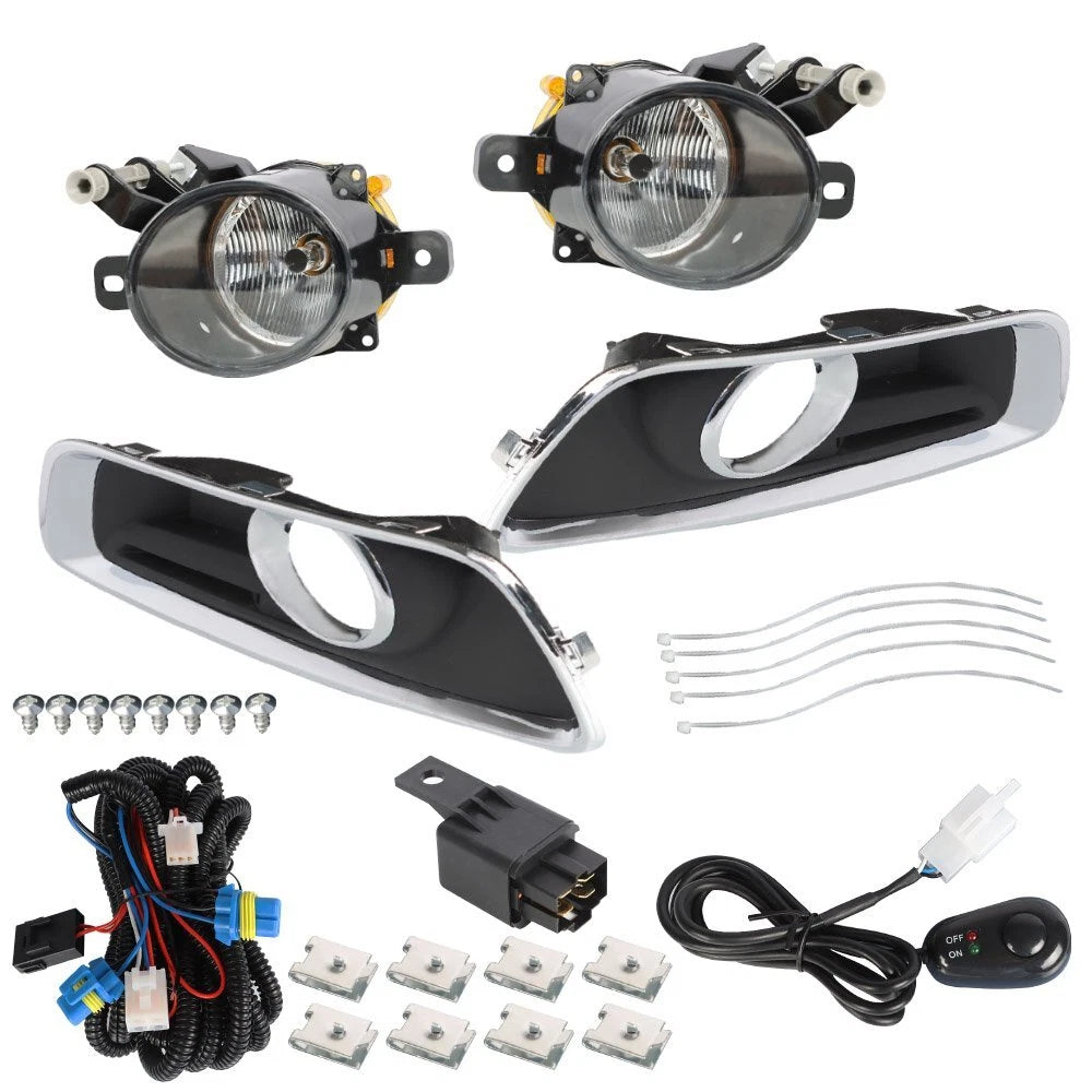 Clear Front Bumper Fog Lights for Chevy Malibu (2013â2015)