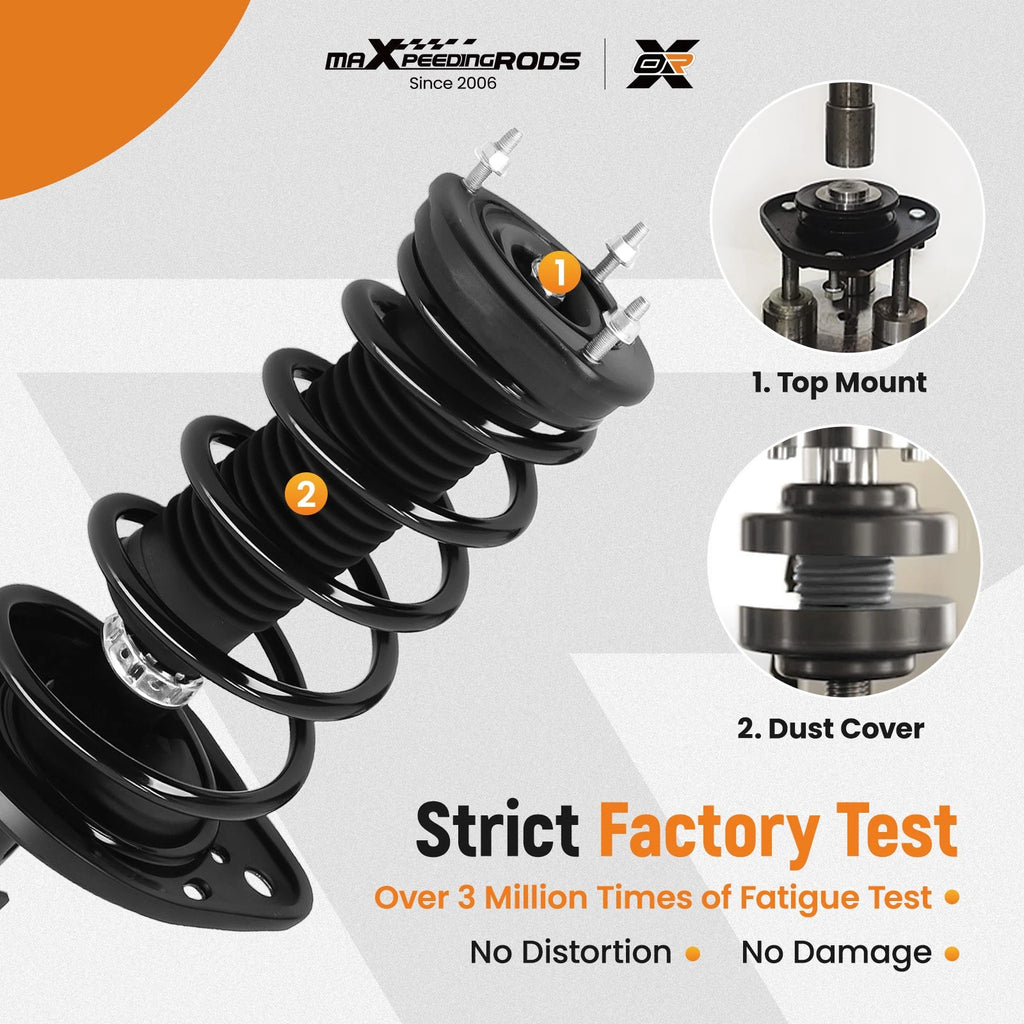 Set of 4 Struts Suspension Kit for Toyota Camry Avalon ES350 (2007–2011)