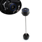 Front Wheel Axle Fork Slider Crash Protector for Zontes Shengshi 368 D E M (2019–2023) Blue