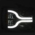 Projector Headlights LED DRL for Chevy Silverado 1500 2500HD 3500 HD (2007–2013)