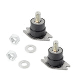 Set of 2 Upper Side Rubber Motor Mounts for Johnson Evinrude (OMC 303879, 325974)