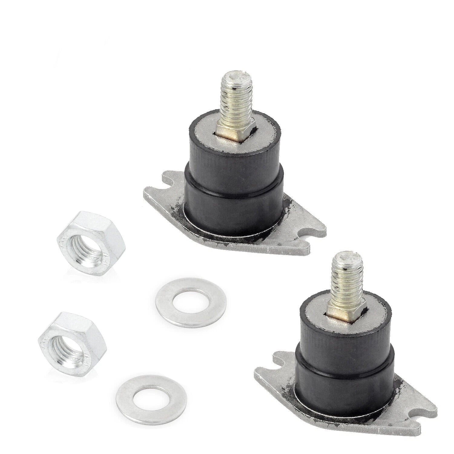 Set of 2 Upper Side Rubber Motor Mounts for Johnson Evinrude (OMC 303879, 325974)