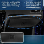 Glove Box Lid Cover for VW Golf Jetta A4 MK4 Bora (1999–2006) Black