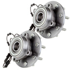 Set of 2 Front Wheel Hub Bearings for Dodge Ram 1500 2500 3500 (4WD)