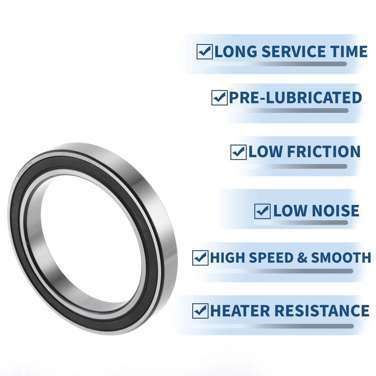 Deep Groove Ball Bearing P5 for Scooter Skateboard Wheel (95x130x18mm)