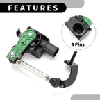 Front Left Air Suspension Ride Height Level Sensor 8J0941273G for Audi A3 (2004–2013)