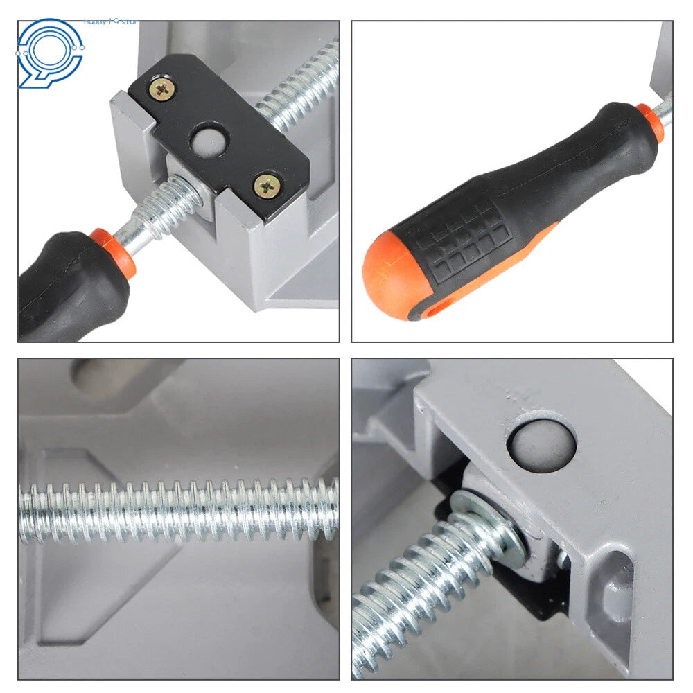 4X Corner Clamps for Woodworking DIY (90 Degree Right Angle)