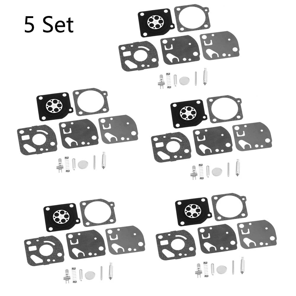 Set of 5 Carburetor Rebuild Kits RB-21 for ECHO HC-1000 G-T1100 SRM 1500 2300