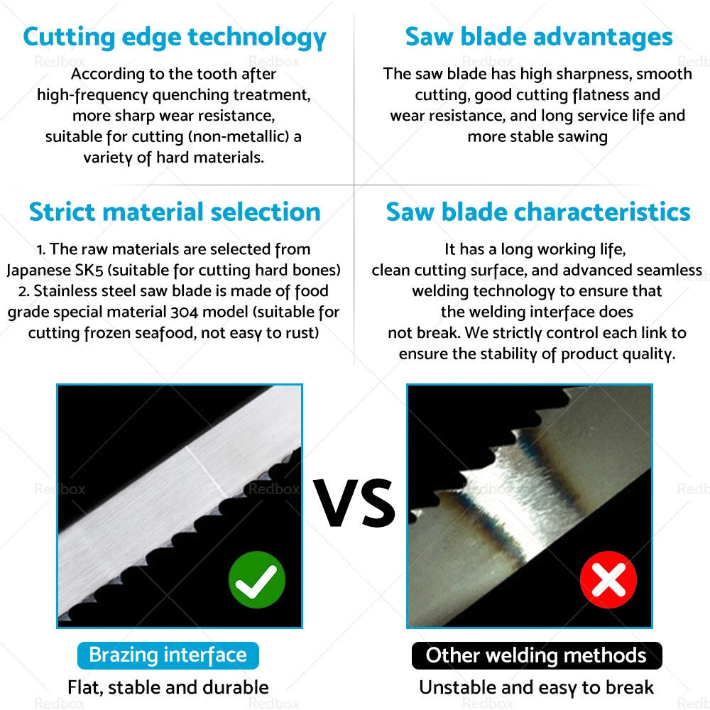 Band Saw Blade 2085x16x0.56x4T for Butcher Meat Cutting