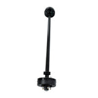 3500lbs Electric Brake Trailer Axle for 5 Lug (73" Hub Face, 58" Spring Center)
