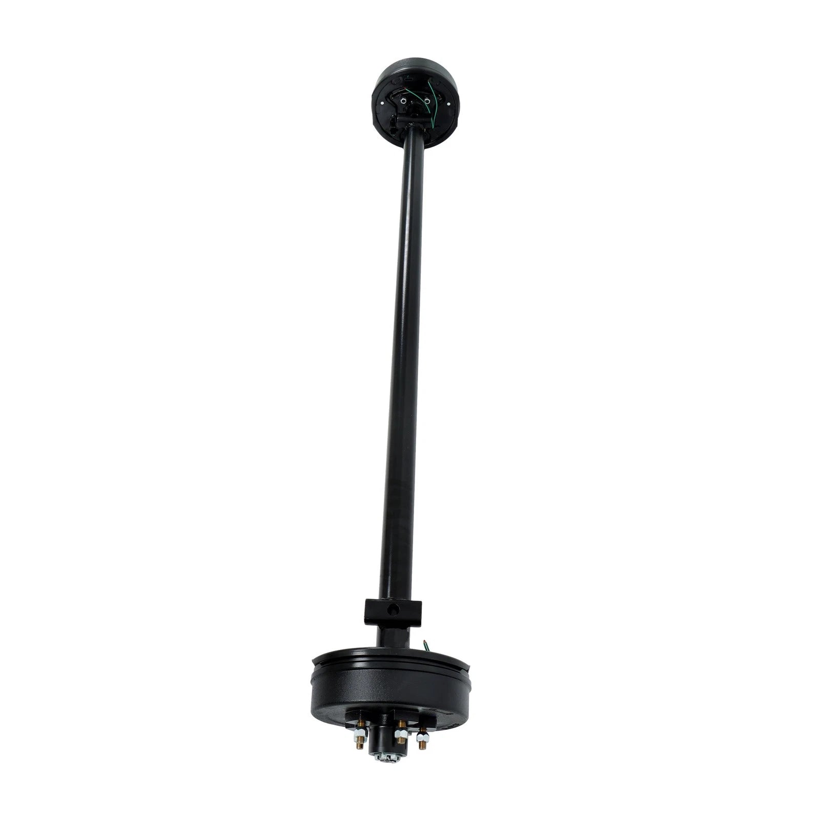3500lbs Electric Brake Trailer Axle for 5 Lug (73" Hub Face, 58" Spring Center)