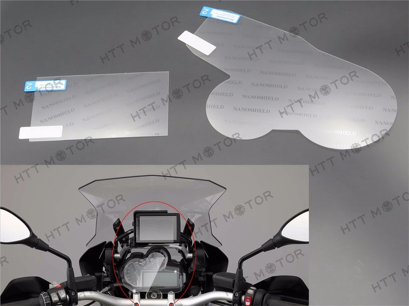 Cluster Scratch Protection Film for BMW R1200GS ADV (2016)