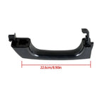 Door Handle Set for Hummer H3 H3T (2006–2010) Black Exterior