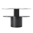 Dual Cup Holders Drink Stand Storage Wedge for Benz