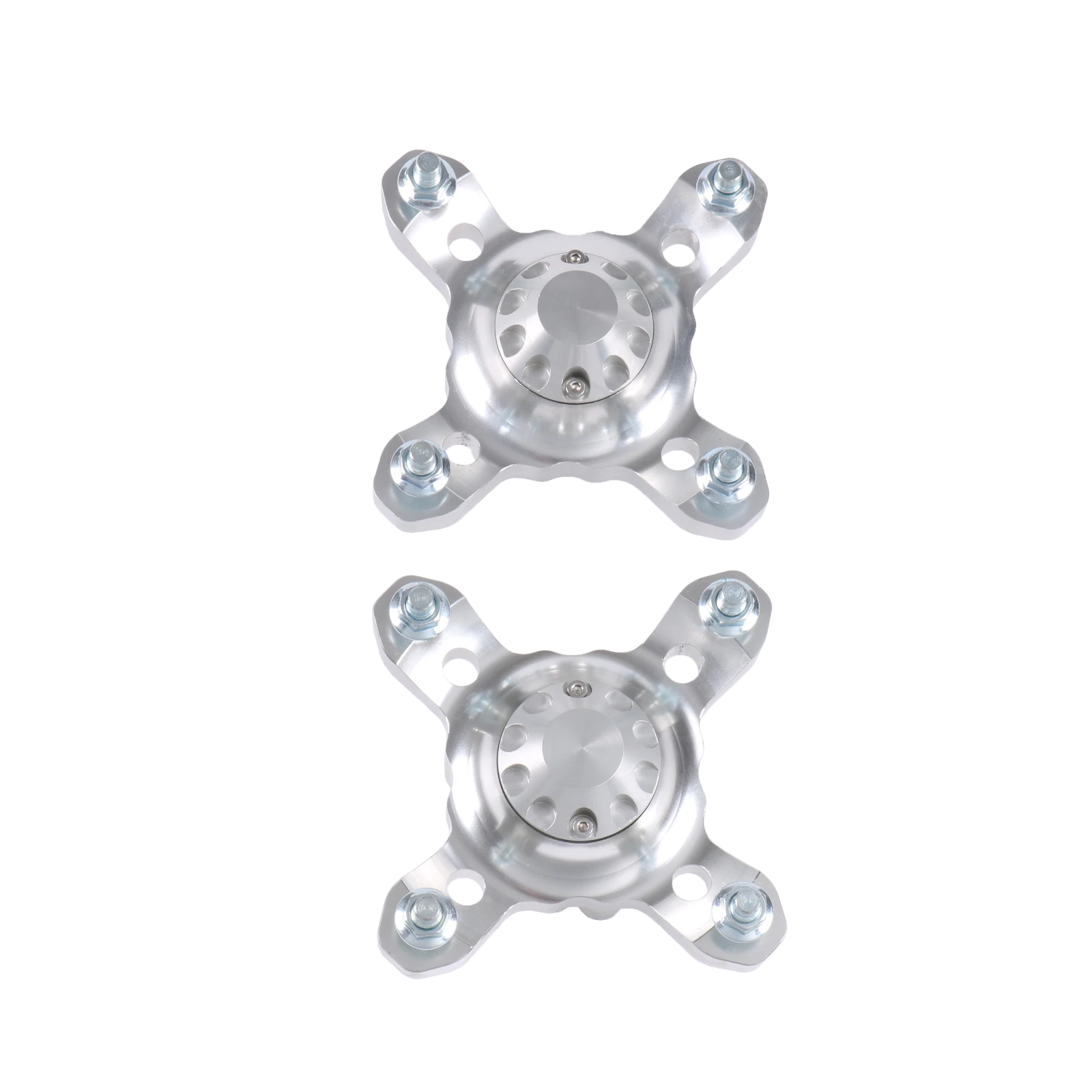 Set of 2 Billet Front Wheel Hubs for Honda TRX 400EX 450R 450ER (2006–Present)