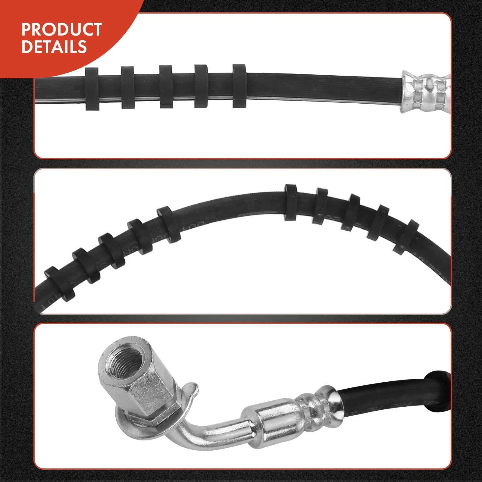 Front Driver Brake Hydraulic Hose for Ford Taurus Mercury Sable (1996-1999)