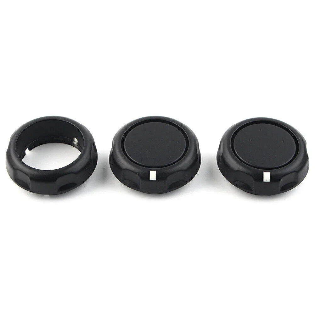 3 Pcs Air Condition Control Volume Knobs for Land Rover Freelander (2007-2015)