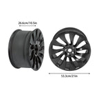 21" x 10.5" Rear Wheel for Tesla Model Y (2020-2024) Matte Black