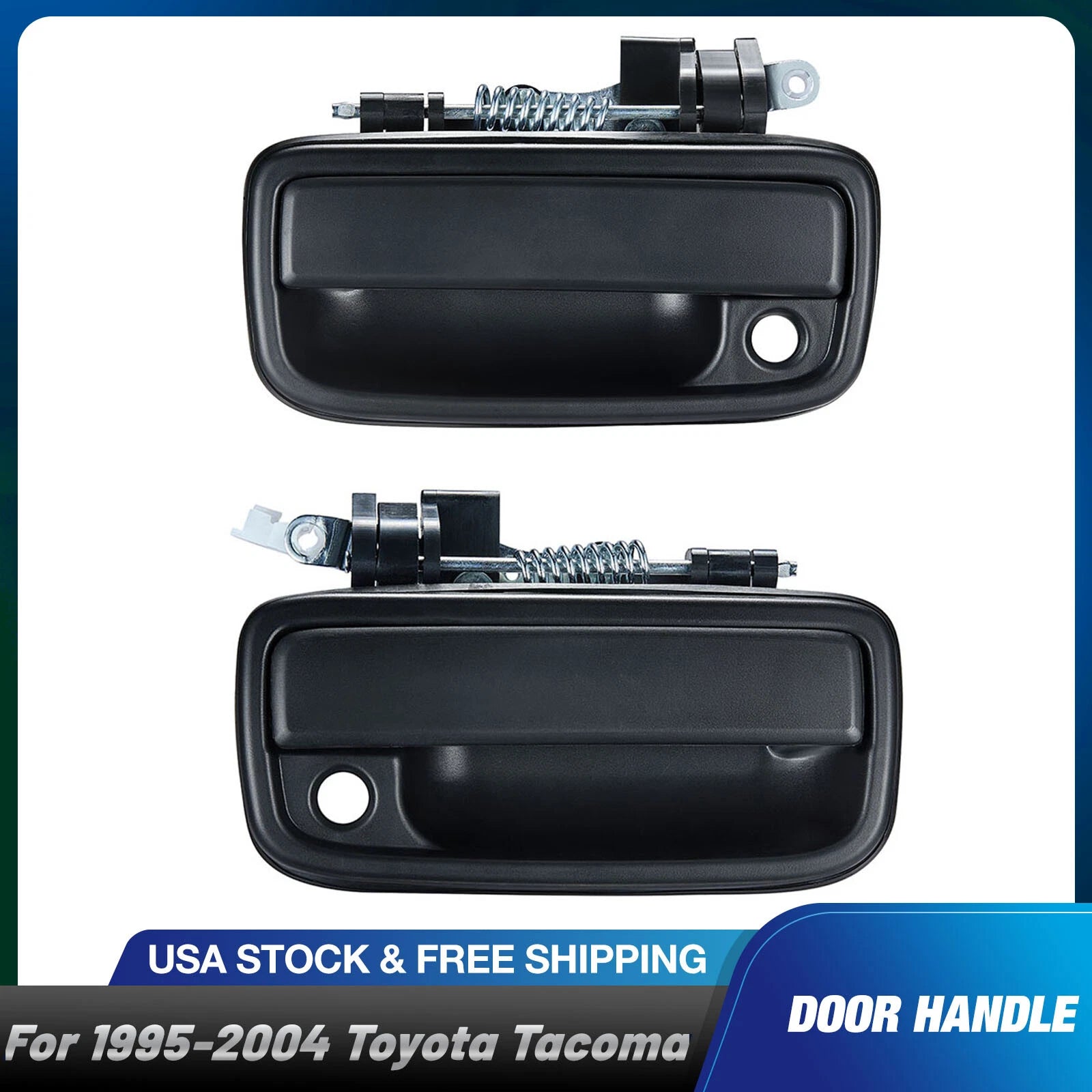 Exterior Door Handle Front for Toyota Tacoma (1995–2004) Pair