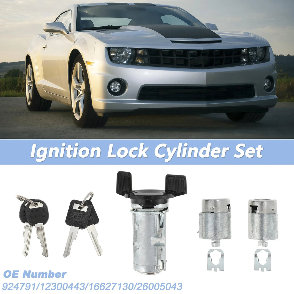 Ignition Lock Cylinder and Door Lock for Chevrolet Camaro (No. 924791/12300443)