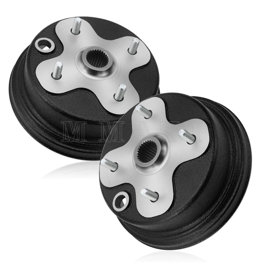 2X Front Wheel Brake Hub for Yamaha Kodiak 400 4WD (1993–1998)