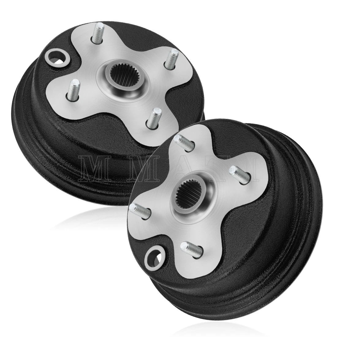 2X Front Wheel Brake Hub for Yamaha Kodiak 400 4WD (1993–1998)