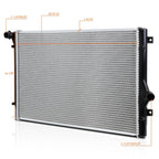 Aluminum Radiator for Audi A3/TT, VW Golf/Gti/Jetta (2004–2015) DPI-2822