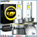 2X H13 LED Headlight Bulbs for High Low Beam (6500K Cool White)