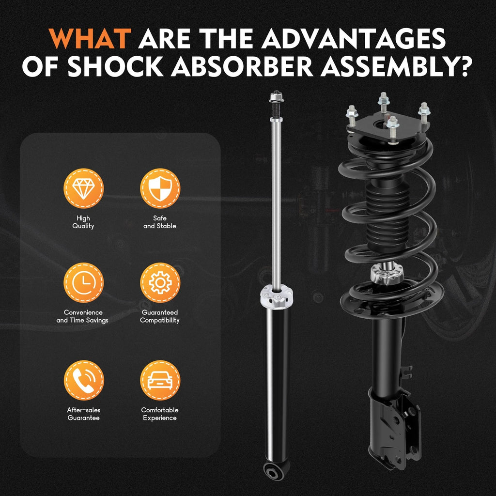 Complete Struts and Coil Springs for Chevrolet Cruze (2011–2015)