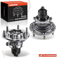 2X Front Wheel Hub & Bearing Assembly with ABS Sensor for Honda Passport (1994–2002)