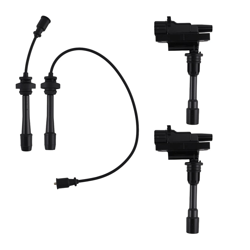 Set of Ignition Coils and Wires for Mazda Protege5 (2002–2003)