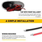 LED Rear Door Panel Lights for Dodge Ram, Durango, Aspen (2002–2009) EOH