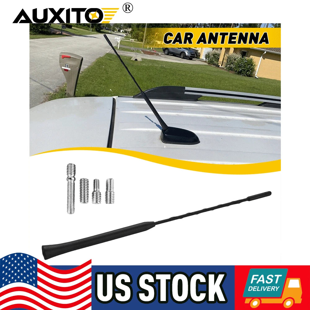 11" Power Antenna Mast for Toyota Tundra (2000–2020) Black
