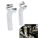 5.5" CNC Pullback Handlebar Risers for Harley Dyna Softail Sportster (2004-2023)