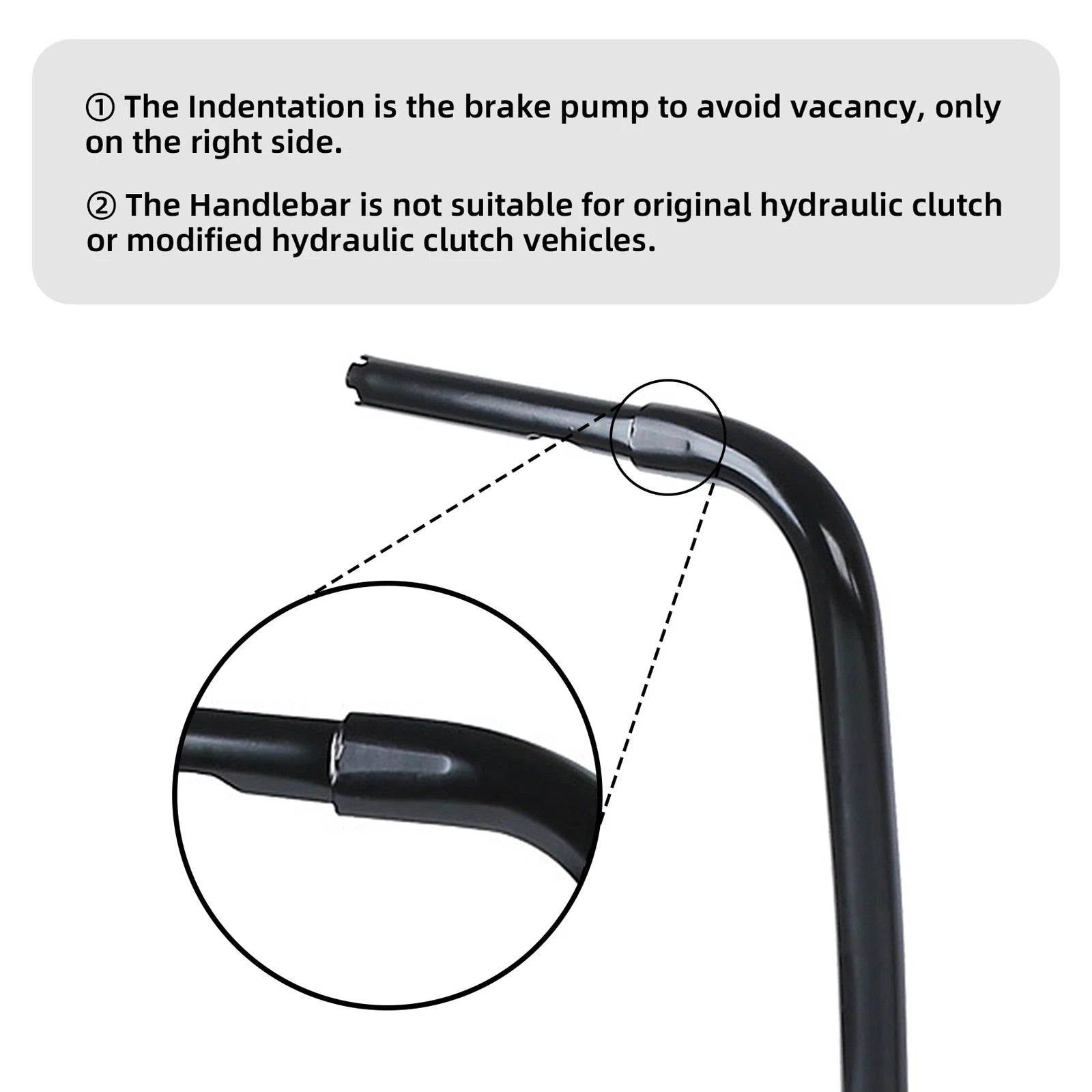 Ape Hanger Handlebar 1 1/4" for Harley Sportster Softail (12" 14" 16" 18")