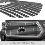 Chrome Wide Rivet Billet Grille Insert for Toyota Tacoma (2018-2019)