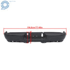 Rear Step Bumper Assembly for RAM 2500 3500 (2019–2024) Black W/Park & Fog Lamp