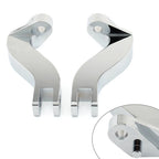Passenger Rear Foot Peg Mount Bracket for Harley Davidson Touring (1993–2023) Chrome