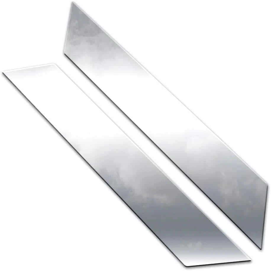 2pc. Luxury FX Polished Rear Window Trim for 2019-2023 Chevy Blazer