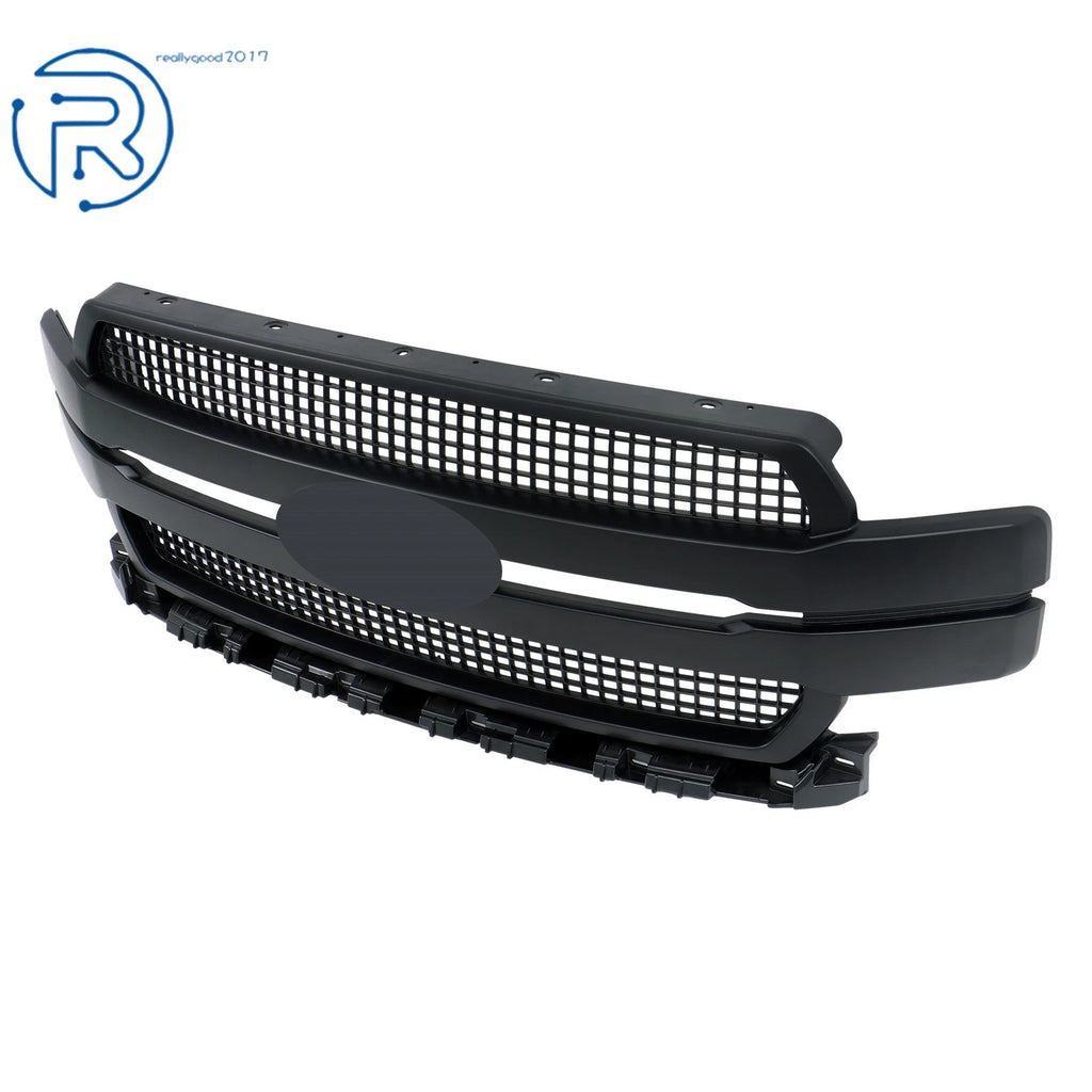 Front Painted Grille for Ford F-150 Platinum (2018-2020) Matte Black