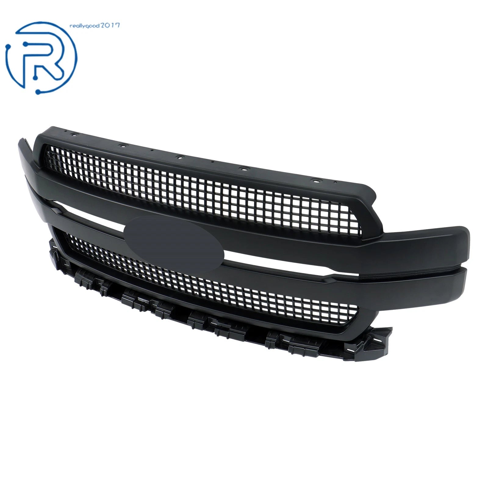 Front Painted Grille for Ford F-150 Platinum (2018-2020) Matte Black